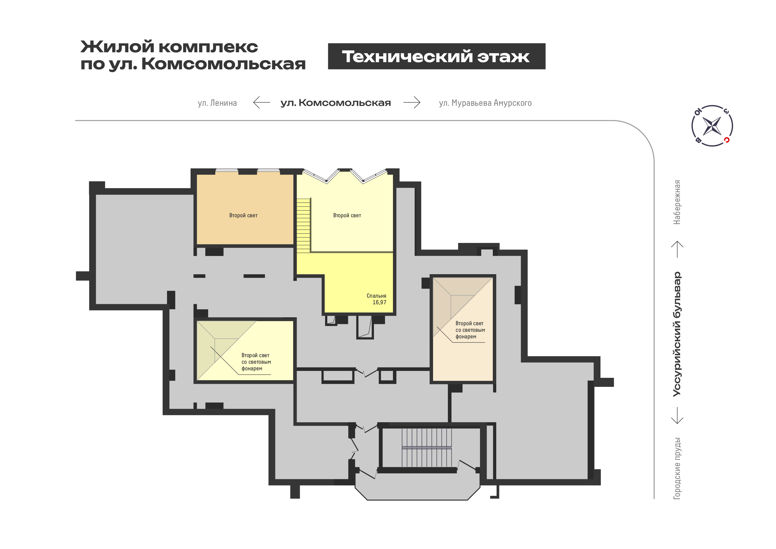 Парковки и кладовки ЖК на ул. Комсомольская